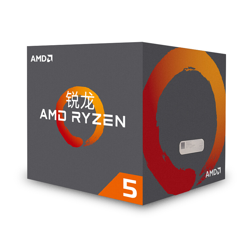 AMD 锐龙R5 2600X 盒装CPU 搭微星 B450M MORTAR 6核套装
