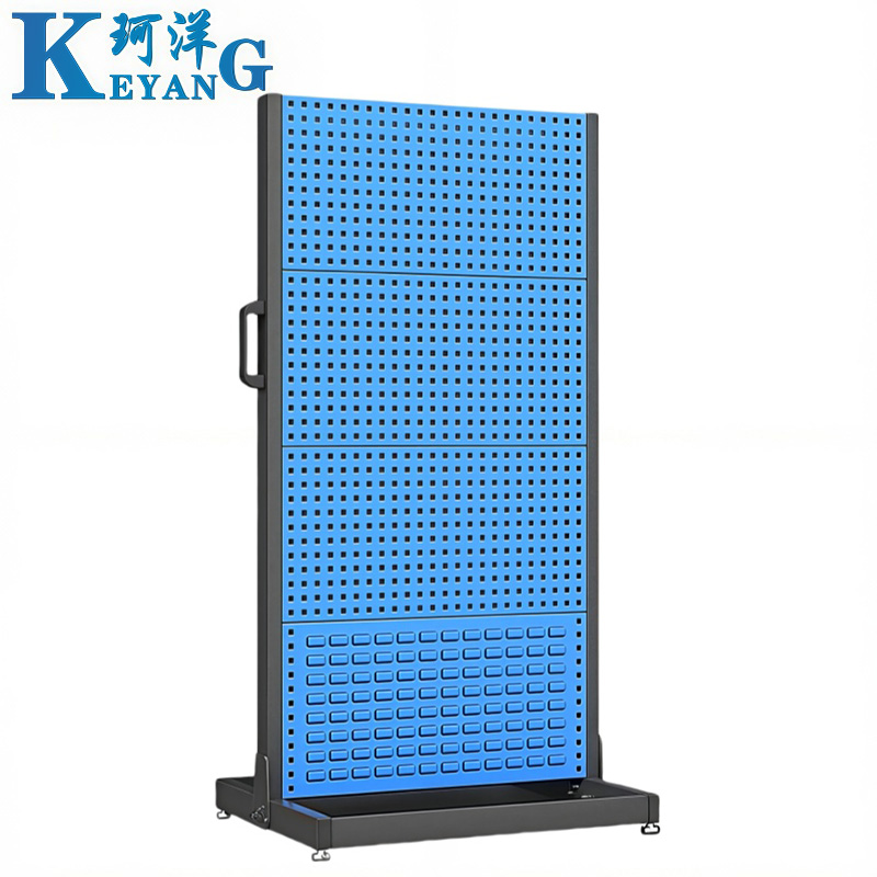 珂洋 洞洞板货架 双面4层 个高清大图