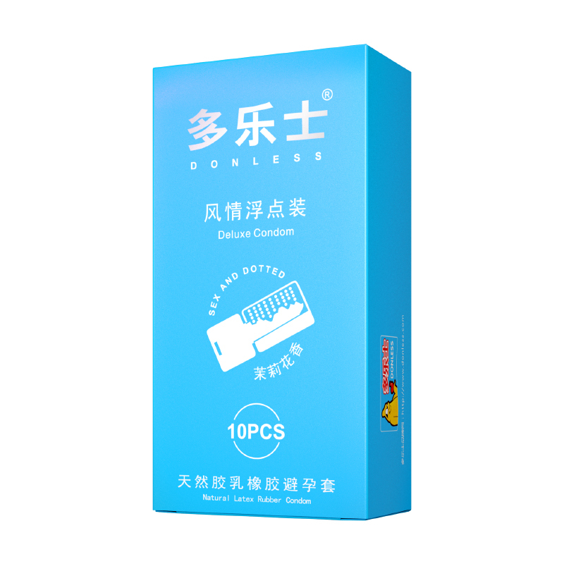 共60只 donless多乐士避孕套水多男用风情超薄浮点香氛大油量安全套保险套套子成人情趣计生用品