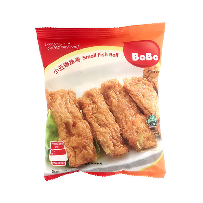 波波鱼丸5包组合装 墨鱼丸/熟白/小五香/芝士鱼豆腐/鱼肉豆支 各1袋