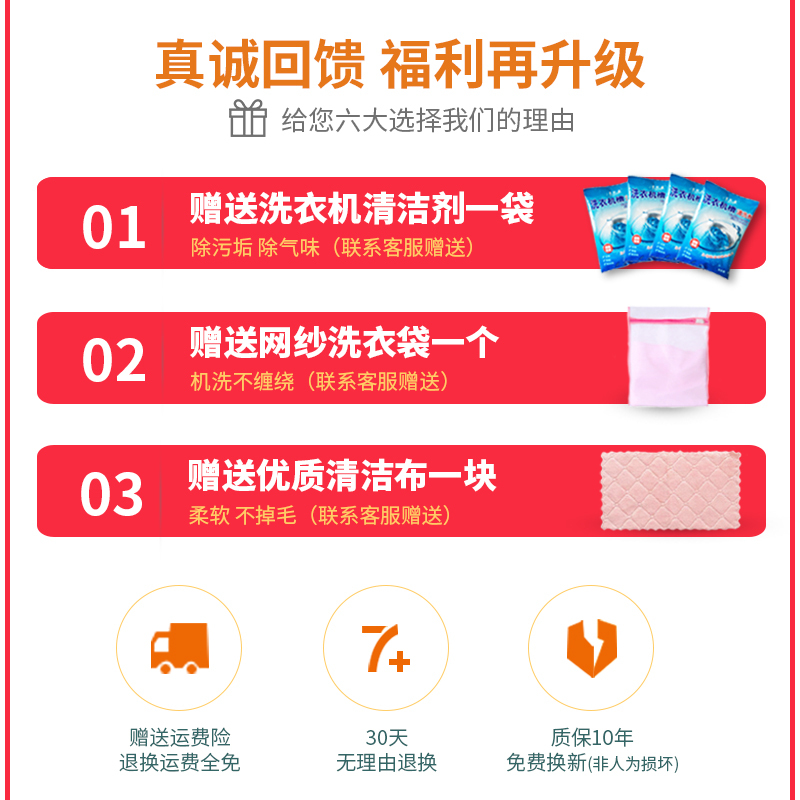 滚筒洗衣机罩防水防晒盖布海尔专用小天鹅美的洗衣机套罩防尘通|标准加密—单面银 [升级款]洗涤容量4.5~5.6公斤