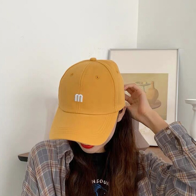 MUXIWEIER 帽子男棒球帽女春夏四季时尚潮流鸭舌帽刺绣太阳帽户外防风出游遮阳太阳帽女休闲透气高清大图