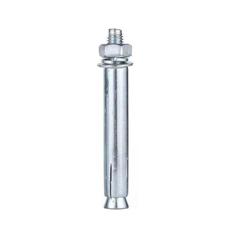 伟鹏双兴 4.8级国标镀锌膨胀螺丝螺栓 M14*100mm/个高清大图