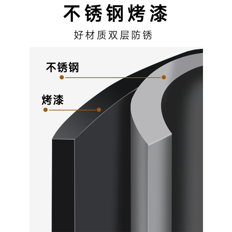 卫生间智能马桶上方置物架古达落地不锈钢洗手间浴室厕所后空隙收纳架