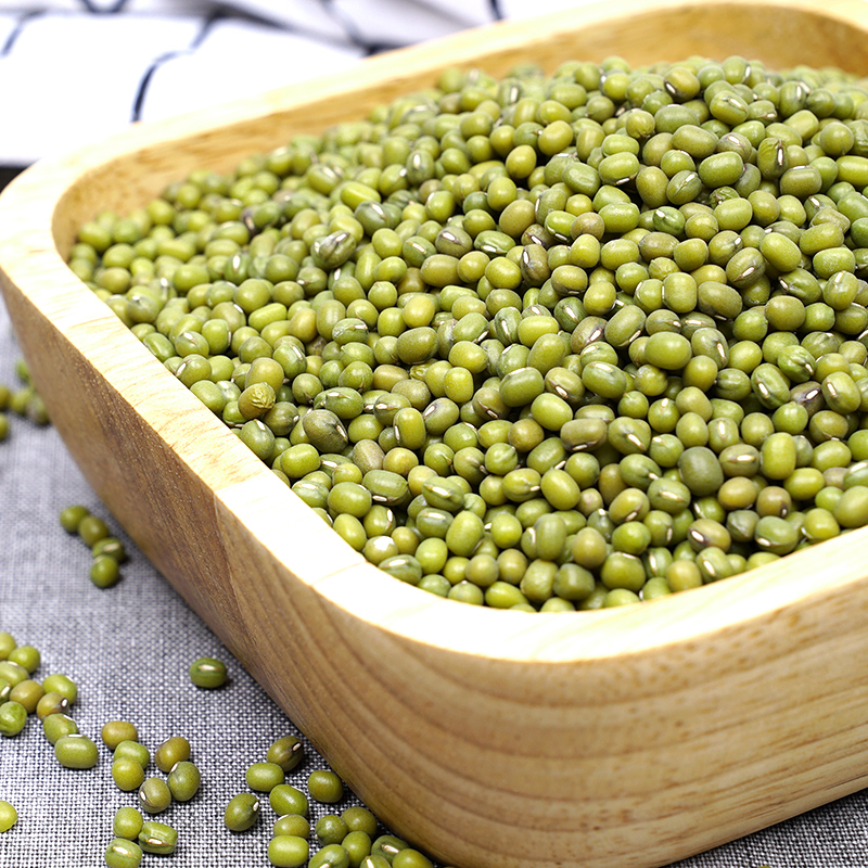 四口田有机绿豆东北内蒙古科尔沁草原新豆绿豆汤绿豆沙发豆芽粗粮杂粮