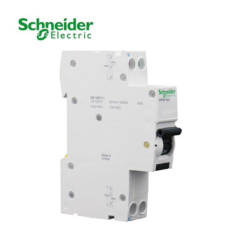 施耐德iDPNa Vigi断路器4.5KA 10A A9D91610
