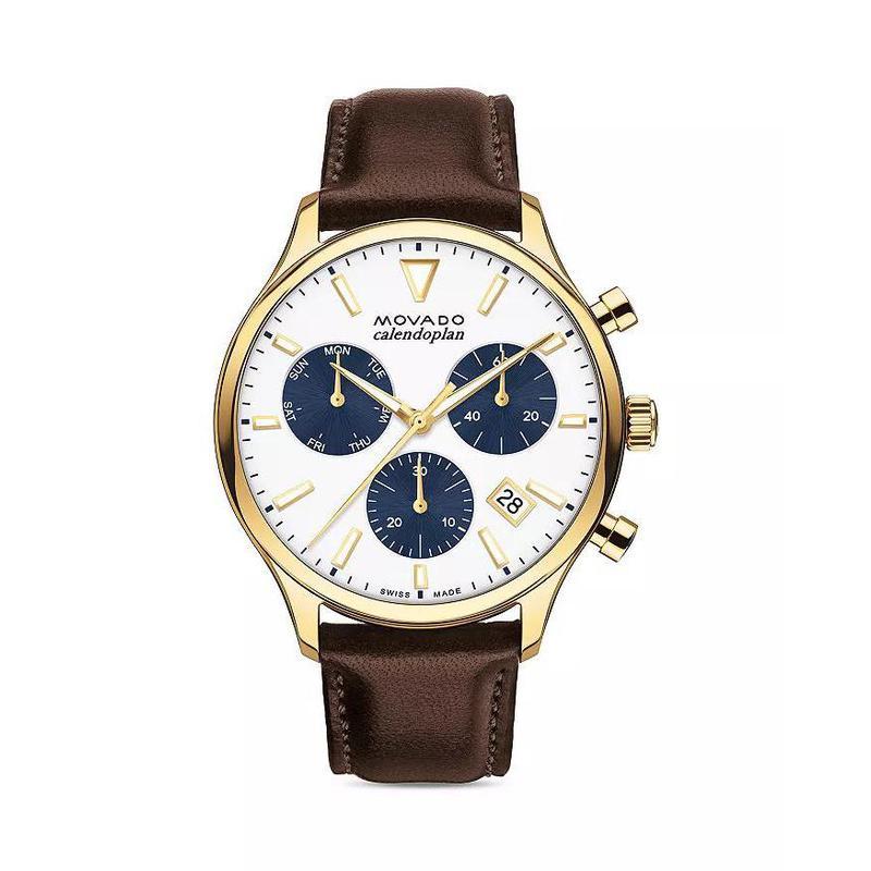 movado摩凡陀男子heritageseriescalendoplan商务休闲时尚百搭运动