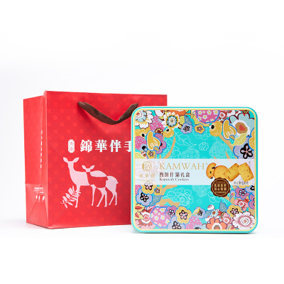 锦华礼什锦西饼500g 曲奇饼干组合装传统糕点休闲下午茶点心零食