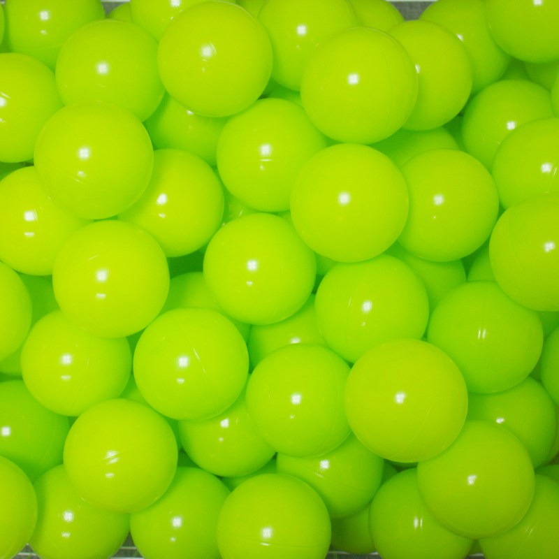 儿童海洋球婴儿彩色球透明室内宝宝玩具球池围栏马卡龙波波球7cm特厚