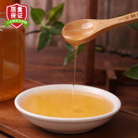 送木勺子 百花土蜂蜜 纯正蜂蜜 蜂蜜 天然农家自产 蜂蜜深山正品 原生态500克/瓶