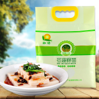 山西特产荞面粉 珈绿石磨纯荞麦面粉 荞麦粉5斤 乔麦粗粮面碗托冷面