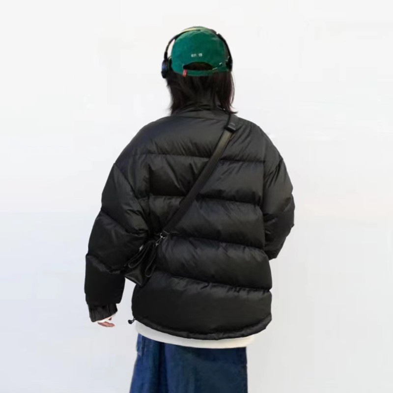 [1.5折价183元]唐狮秋冬新款女短款立领羽绒服保暖高级感百搭无性别羽绒
