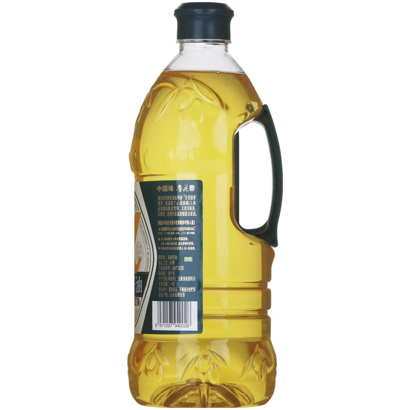鲁花亚麻籽油压榨特香食用油1.6L