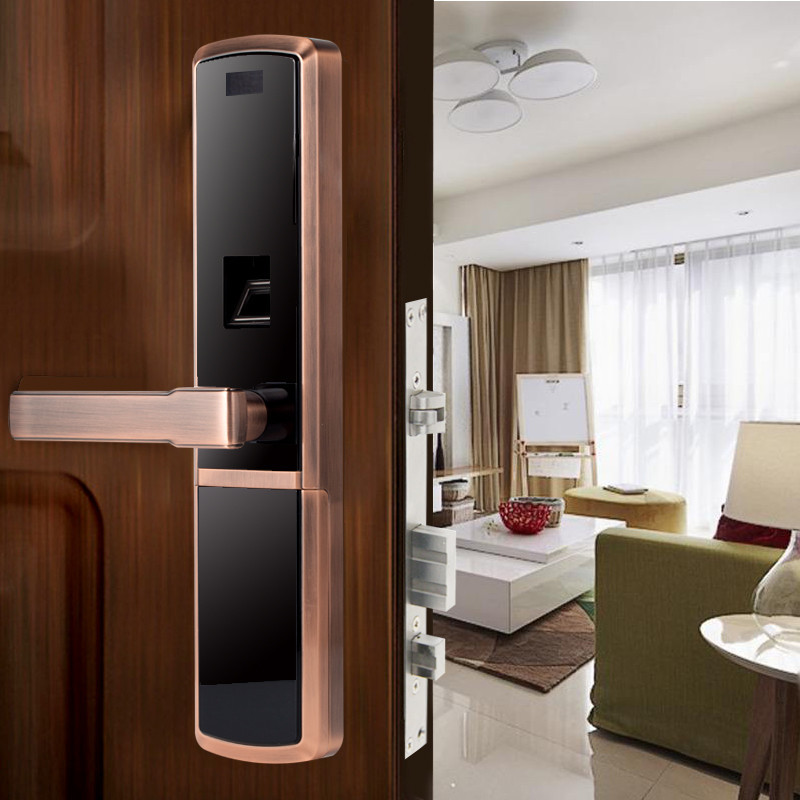 arrow箭牌a618w智能指纹锁家用防盗门指纹密码锁蓝牙远程电子门锁