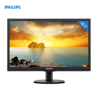 飞利浦(PHILIPS)193V5LSB2 18.5英寸液晶显示器 TN面板 商务办公电脑显示屏 可壁挂