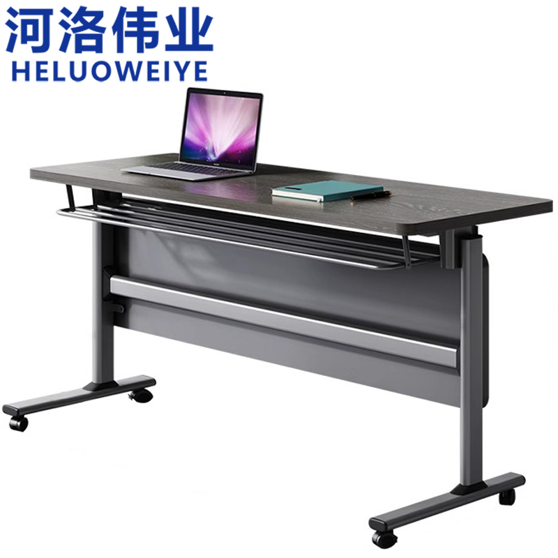 河洛伟业培训桌180*50cm张高清大图
