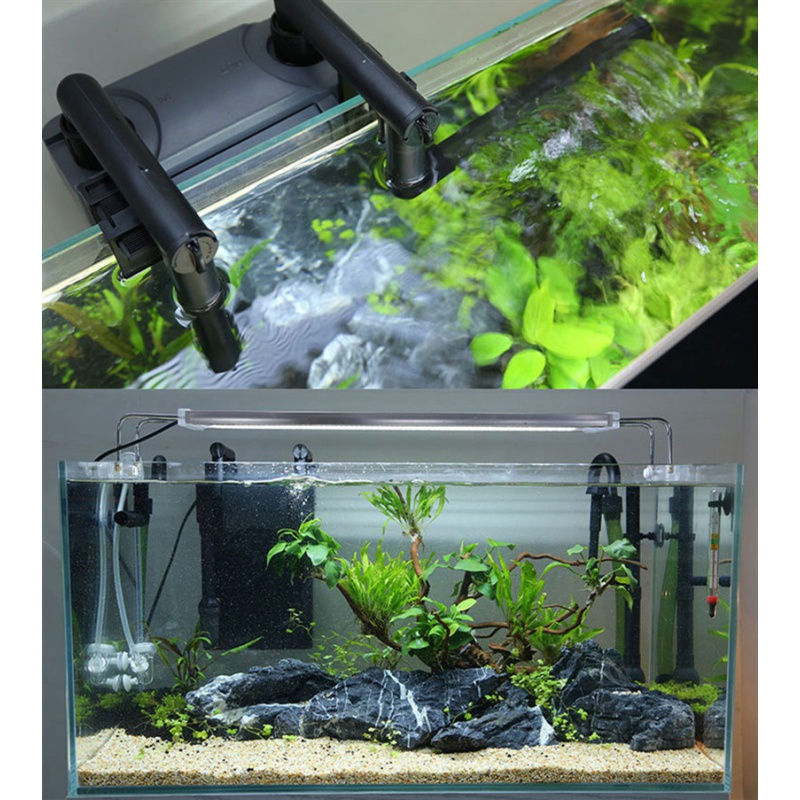 缸外过滤器壁挂式鱼缸过滤桶水族箱外置缸过滤设备小型桶滤高清大图
