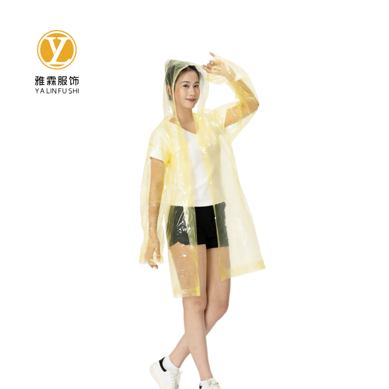 雅霖服 一次性PE雨衣YLF-2528 件高清大图