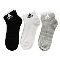 adidas阿迪达斯男袜女袜新款跑步健身训练舒适透气三双装运动袜DZ9434 C
