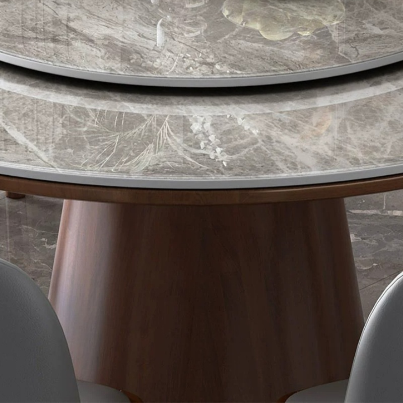 演发 岩板餐桌1.3m 张高清大图