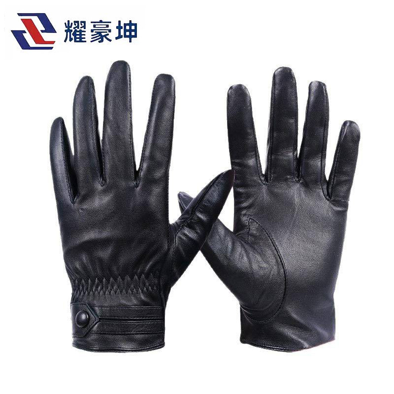耀豪坤羊皮防寒手套D45T/副高清大图