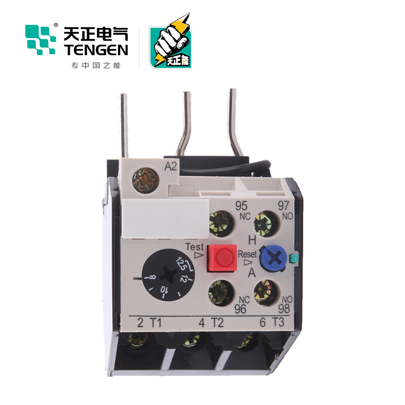 天正电气 JRS2 电热式 适配CJX1-12接触器 8-12.5A 03030010184 过载继电器