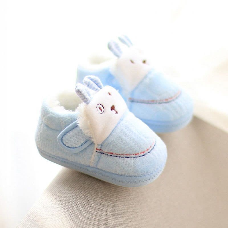 迪鲁奥(DILUAO)新款婴儿学步鞋冬季宝宝0-3女童6-12个月软底加厚棉鞋儿小图片