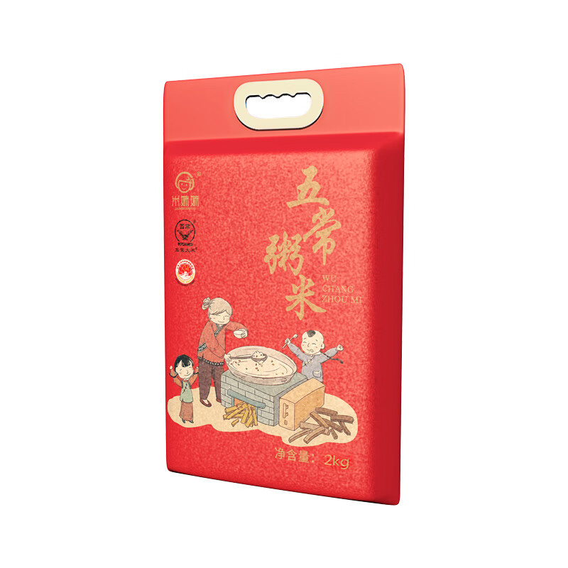 米妹妹 五常粥米 2kg(袋)高清大图