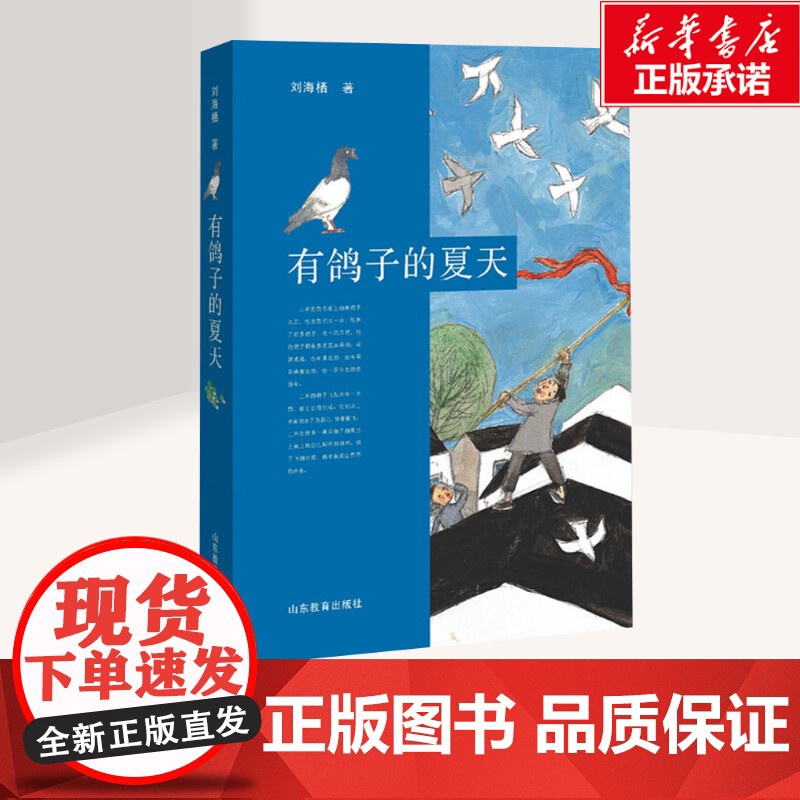 有鸽子的夏天 暑假读一本好书刘海栖温暖成长故事小说 7-10-12-14岁二三四五六年级小学生课外阅读书籍汤素兰 儿童读高清大图