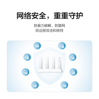 华为(HUAWEI)无线路由器AX2Pro WiFi6双千兆双频5g家用大户型穿墙家庭光纤宽带 mesh组网全屋覆盖 全千兆端口 游戏智能加速 儿童上网保护 电信移动联通全网通用