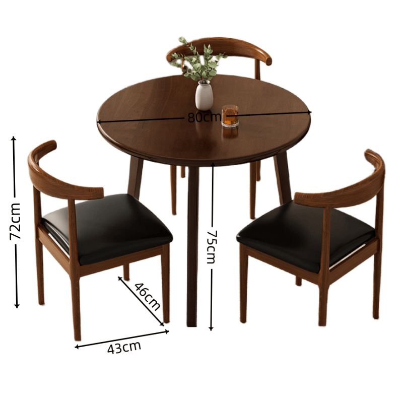 豫龙都洽谈桌椅一桌三椅套高清大图