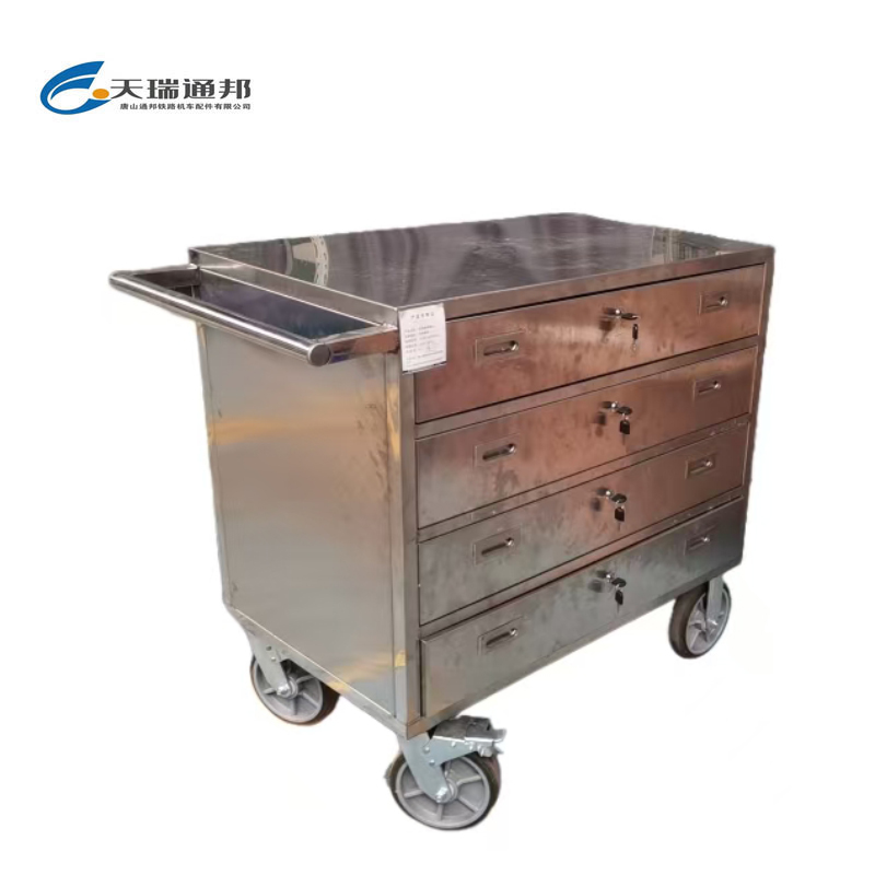 天瑞通邦 不锈钢储物车 辆高清大图