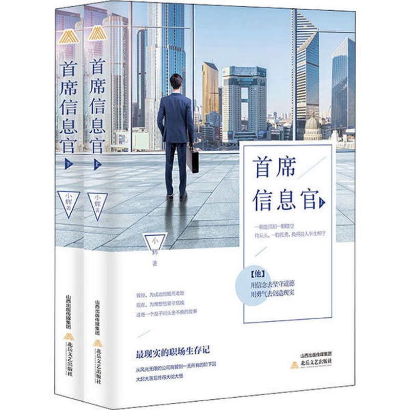 [醉染正版]正版 中国当代长篇小说:首席信息官(全2册) 小辉 北岳文艺出版社 9787537861984 青春/都市/高清大图