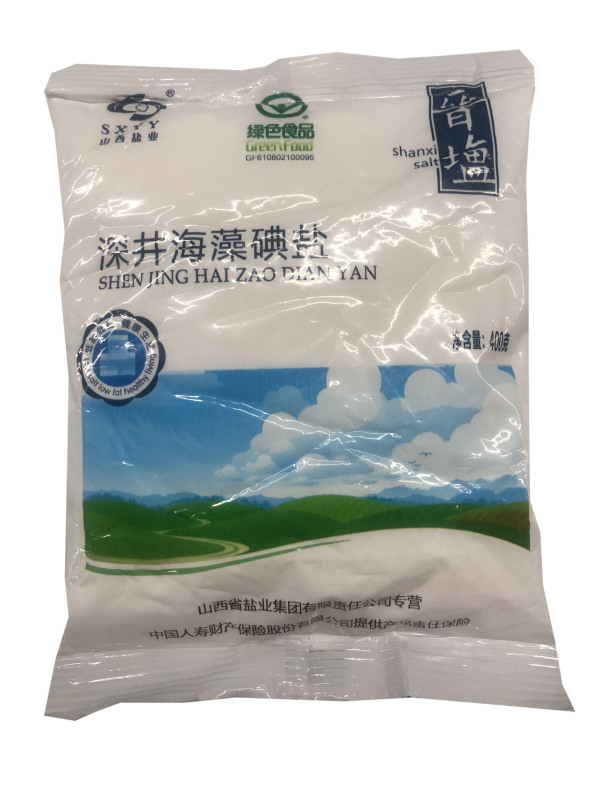 中盐深井海藻碘盐400g参数