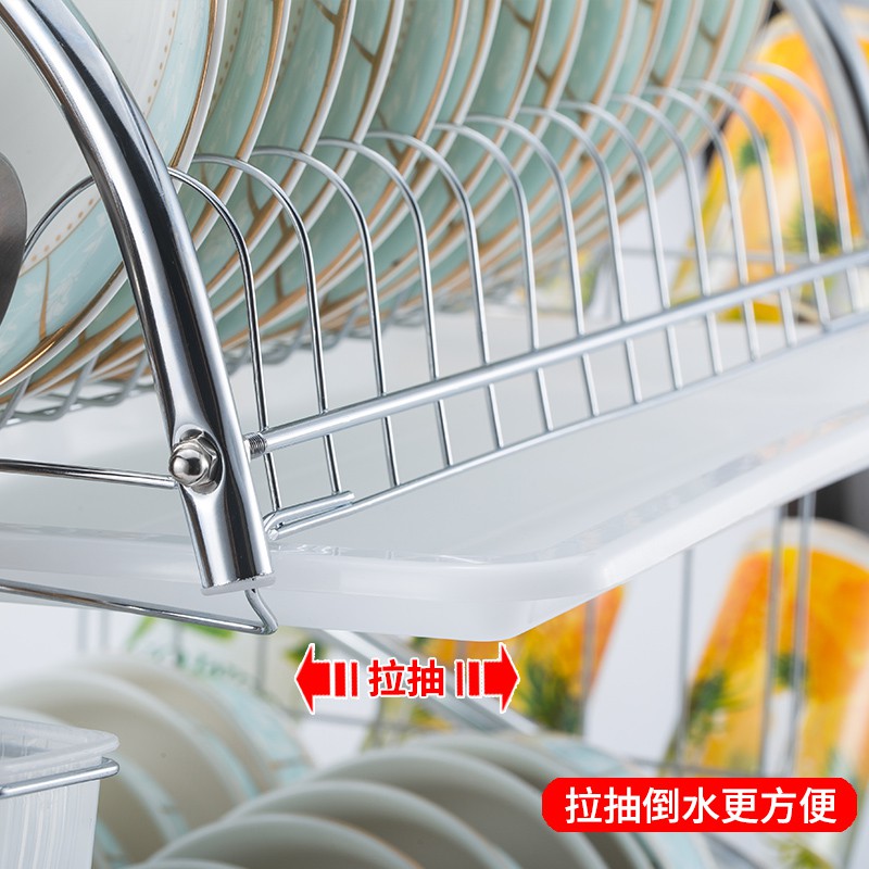 碗架厨房置物架落地多层收纳架碗碟架洗碗池沥水架碗柜碗筷储物架收纳层架 三维工匠高清大图