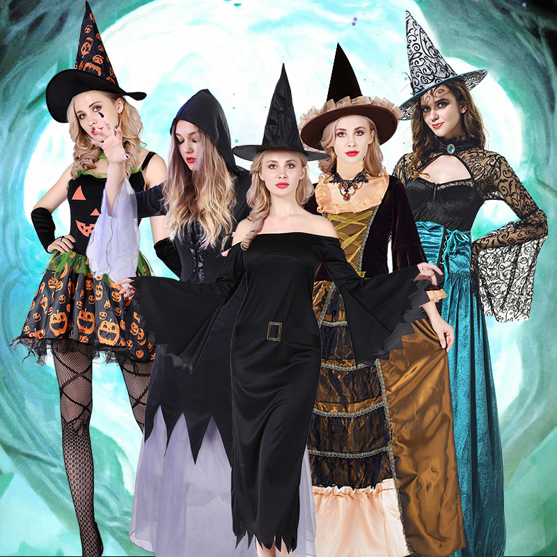 服装成人女巫白雪公主裙衣服巫婆cosplay扮演出吸血鬼套装