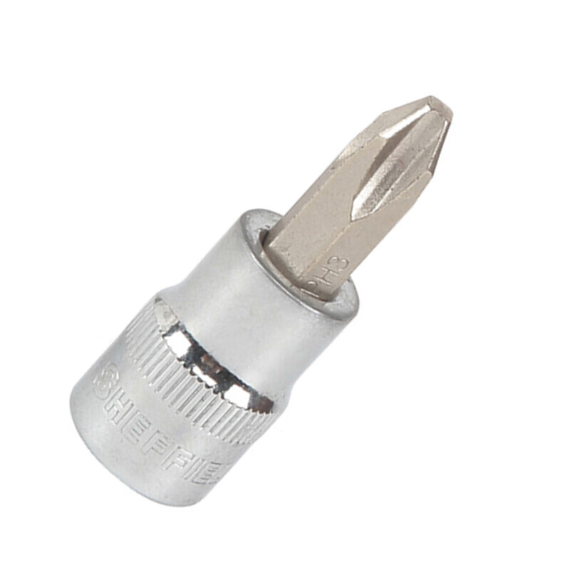 钢盾(SHEFFIELD) S014103 10mm系列十字型旋具套筒PH3[家用]高清大图