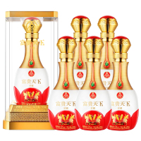 五粮液股份公司出品 富贵天下 珍藏 52度 500ml*6整箱装 浓香型 白酒