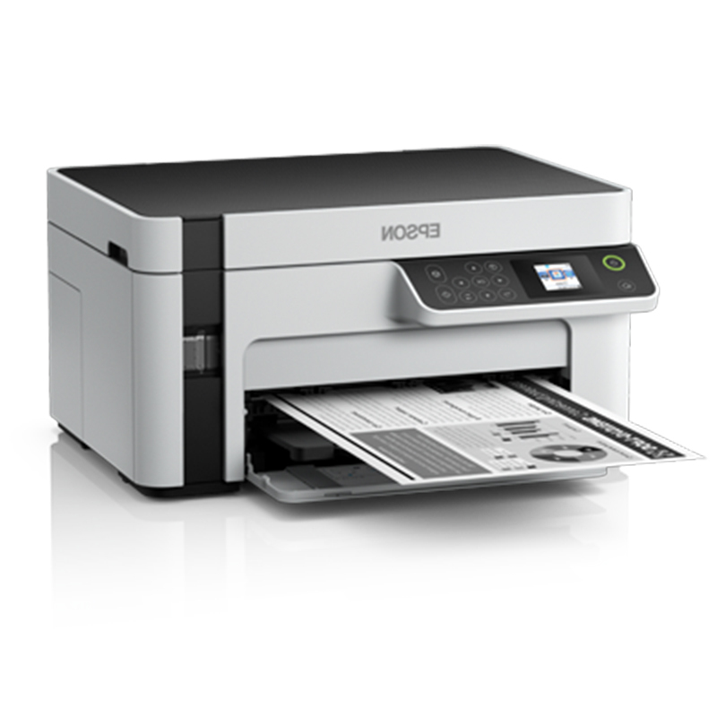 爱普生(EPSON)M2118墨仓式黑白打印机A4小型连供家用办公 家庭作业 企业办公 M2118有线三合一 标配高清大图