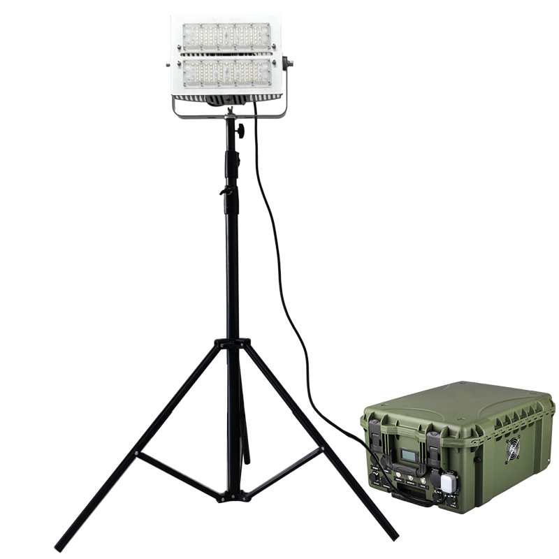 宝富睿光电EBYK3050-3K 24V 100W IP42 LED 锂电池 LED移动抢修灯(计量单位:台) 银色高清大图