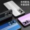 安美宝 vivo X60曲屏版手机壳金属X60pro外壳男x60 5G硅胶套全包pro+软壳防摔超薄隐形磁吸镜头保护壳
