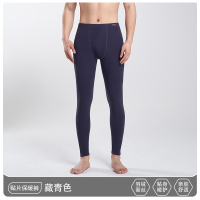 猫人保暖裤男士羊绒蚕丝加绒加厚护膝贴片秋裤修身无痕2025新款260g