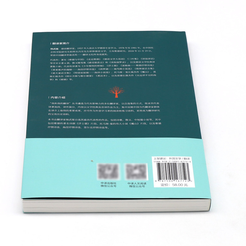 [正版]漫游者的夜歌(杨武能译文自选集) 我和我的翻译丛书 收录德国语文坛作家诗歌散文小说等作品集 外国文学研究书