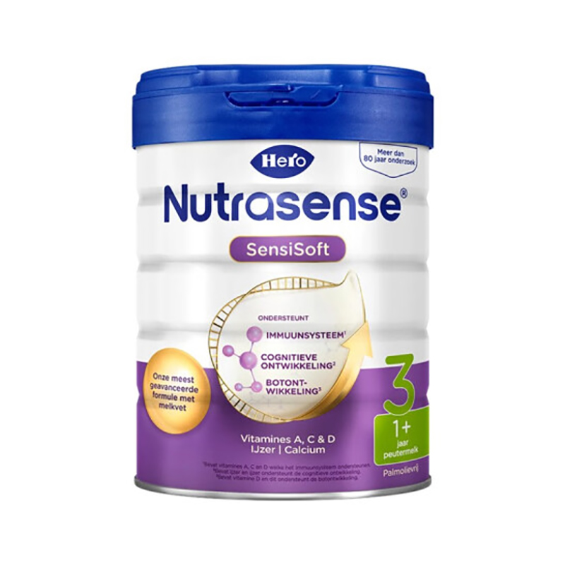 有效期到27年3月-原装进口Hero Baby荷兰白金版天赋力婴幼儿牛奶奶粉3段700g(1-2岁)