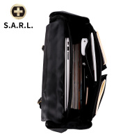 S.A.R.L瑞士商务双肩包 多功能包 帆布运动休闲包 男女通用 双肩背式背包