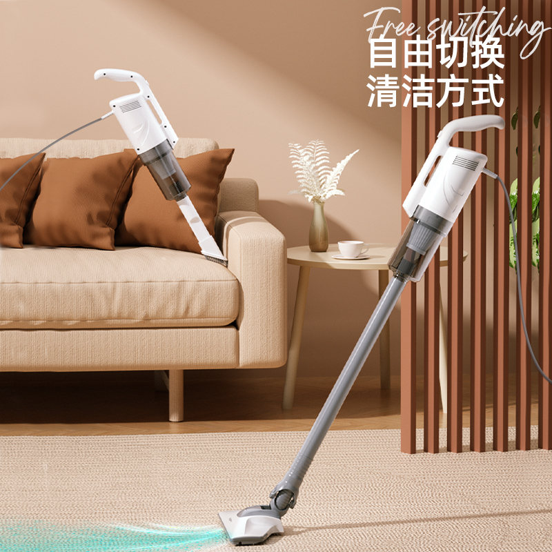 龙的--推杆手持 两用吸尘器 家用有线手持推杆除尘机 宠物吸尘器车载清洁机LD-XC040A高清大图