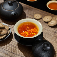 北京同仁堂 正宗化橘红108g红金毛胎果片正品官方旗舰店化桔红切片