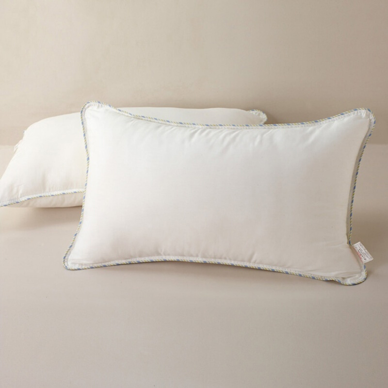 恩盛宇家纺全棉枕芯纤维健康全棉赛羊毛单人枕头48*145cm/1500g[加长枕]