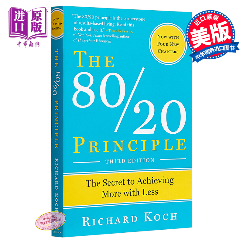[正版]八二法则 英文原版 The 80/20 Principle 时间管理 理查德·科克 Richard Koch中高清大图