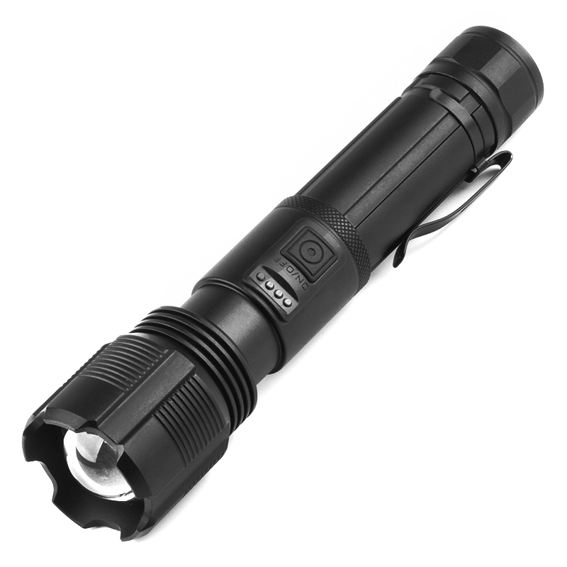 三极户外(Tri-Polar) TP5078 强光变焦P50灯芯电筒5档调节 黑色高清大图